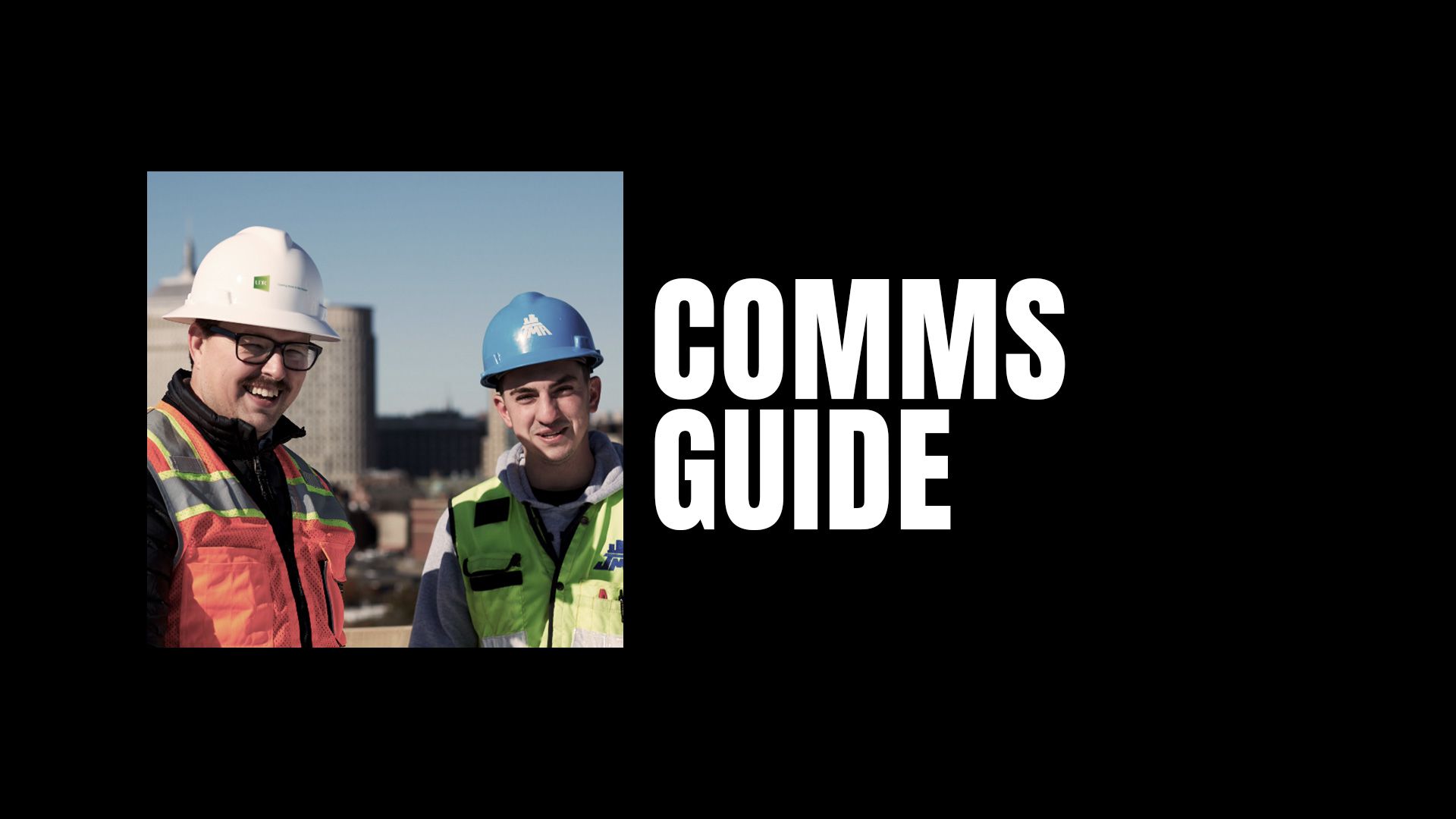 A thumbnail image of the communications guide